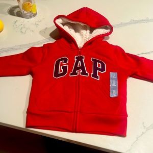 Red babyGap sweatshirt size 2T
